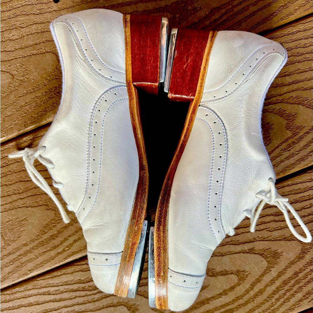 Bloch Jason Samuels Tap Shoes size 6 (White)